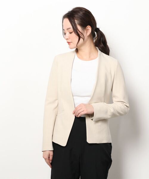 セール/ブランド古着】ノーカラージャケット（ノーカラージャケット  