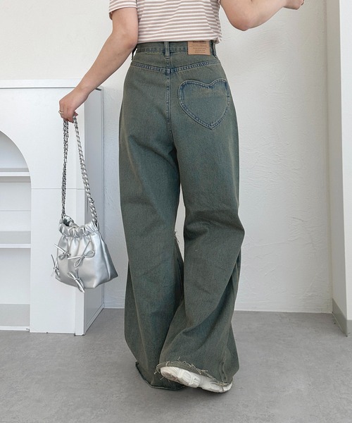 ジュール ピュア コットン デニム パンツ・JOUR セール】【apres jour clair】カーブデニムパンツ（デニムパンツ