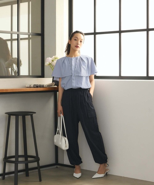 希少 【GOA】 00's archive ペインターカーゴパンツ Yahoo!オークション - 00s G.O.A goa archive parachute Flared