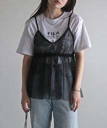 ＦＩＬＡロゴプリントＴシャツ