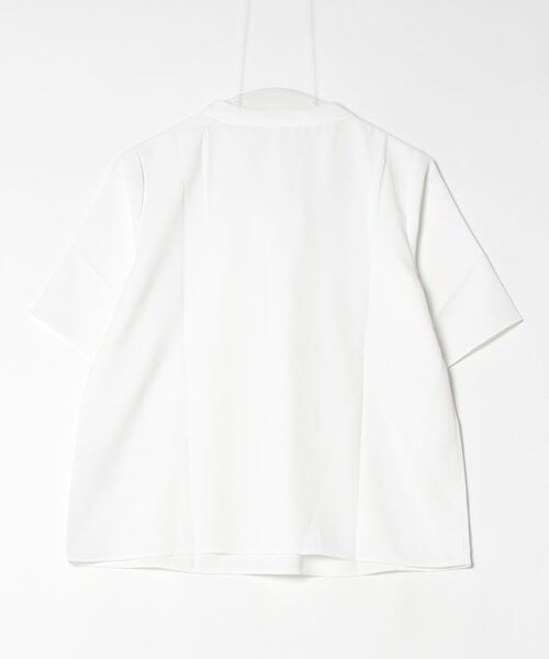 ユナイテッドアローズ／とろみドレープ／イレギュラーボウタイブラウス ホワイト UNITED ARROWS（ユナイテッドアローズ）の「＜UNITED ARROWS＞イ