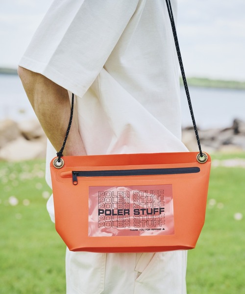 POLeR（ポーラー）の「【POLeR/ポーラー】H&D TPUポーチ（ショルダーバッグ・メンズ・ベージュ/オレンジ/ブラック・FREE）」の3枚目の写真