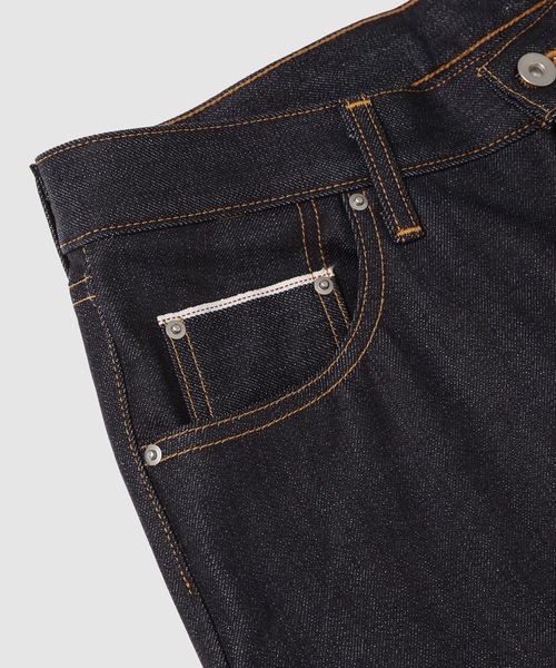 DIGAWEL（ディガウェル）の「STRAIGHT DENIM PANTS（デニムパンツ・メンズ・ネイビー・3/2/1）」の5枚目の写真