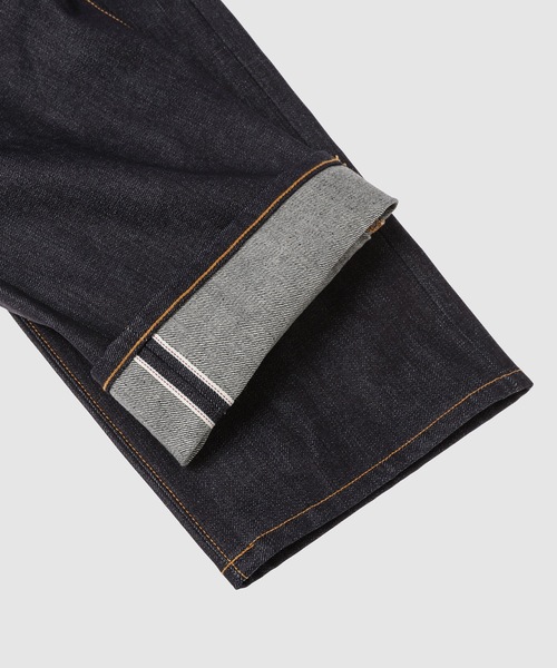 DIGAWEL（ディガウェル）の「STRAIGHT DENIM PANTS（デニムパンツ・メンズ・ネイビー・3/2/1）」の6枚目の写真