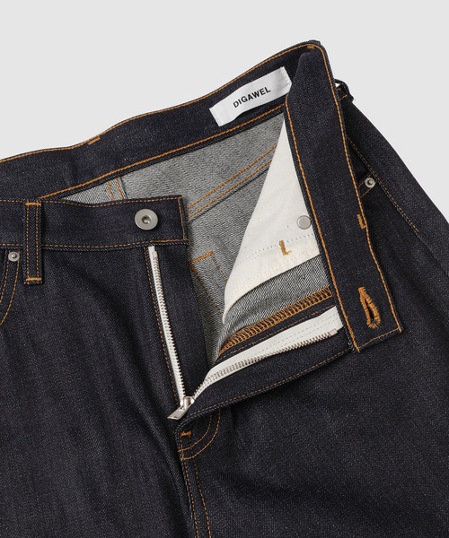 DIGAWEL（ディガウェル）の「STRAIGHT DENIM PANTS（デニムパンツ・メンズ・ネイビー・3/2/1）」の7枚目の写真