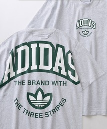 adidas（アディダス）の「【adidas/アディダス】ミドルサイズ発泡プリント＆バッグBIGロゴデザイン VRCT 半袖Tシャツ/トレフォイルロゴ Tシャツ/アディダスオリジナルス（Tシャツ/カットソー・メンズ）」
