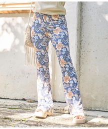 anap mimpi | フラワーフレアパンツ(スラックス)