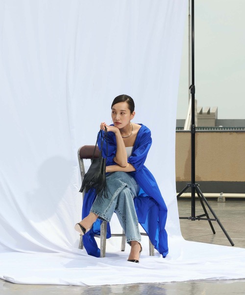 Edit Sheen(エディットシーン)の「ローライズデニムパンツ(デニムパンツ・レディース・ブルー/グレー・M)」の5枚目の写真