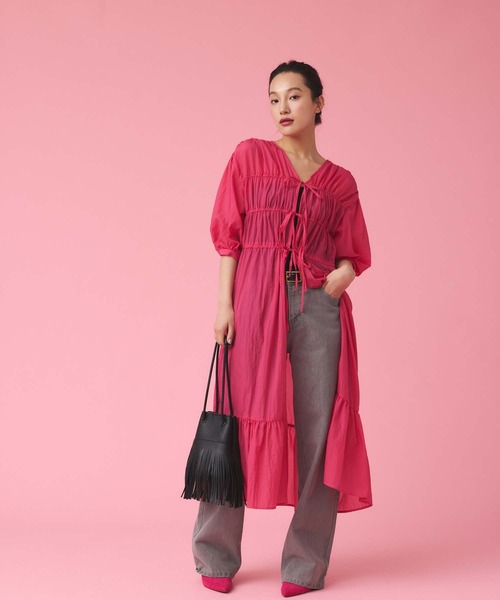 Edit Sheen(エディットシーン)の「ローライズデニムパンツ(デニムパンツ・レディース・ブルー/グレー・M)」の13枚目の写真