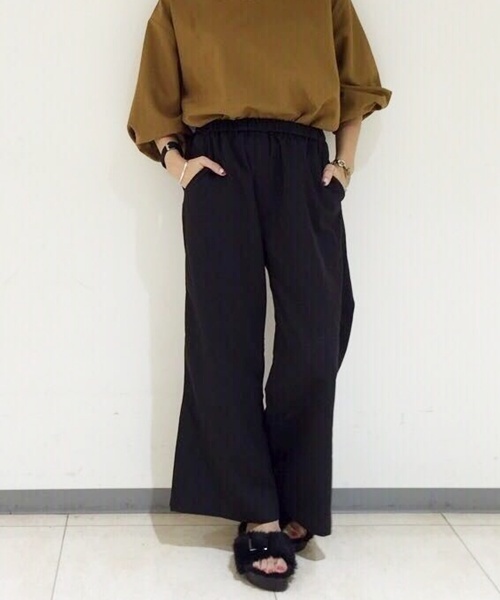 Kastane(カスタネ)の「裾ペンツPT(その他パンツ・レディース・グリーン/ブラック/オレンジ/グレー・FREE)」の2枚目の写真