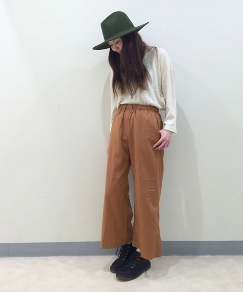 Kastane(カスタネ)の「裾ペンツPT(その他パンツ・レディース・グリーン/ブラック/オレンジ/グレー・FREE)」の18枚目の写真