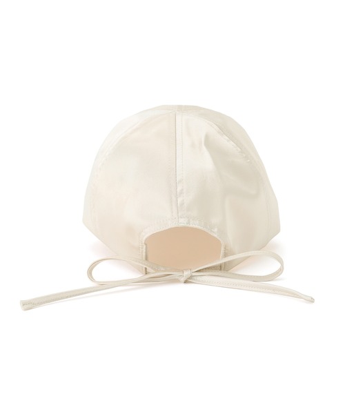 ROPE' PICNIC(ロペピクニック)の「バックリボンサテンキャップ(キャップ・レディース・シルバー/ブラック/キナリ・FREE)」の6枚目の写真