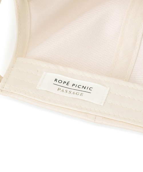 ROPE' PICNIC(ロペピクニック)の「バックリボンサテンキャップ(キャップ・レディース・シルバー/ブラック/キナリ・FREE)」の11枚目の写真