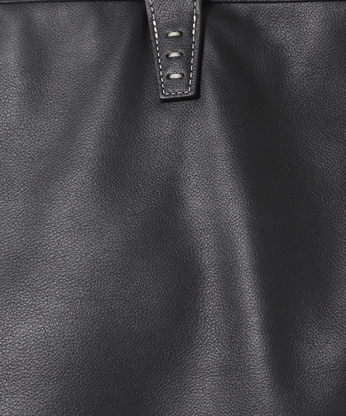A VACATION 黒レザー横長バッグ A VACATION 黒レザー横長バッグ