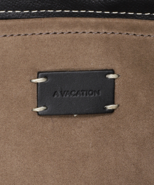 A VACATION(アヴァケーション)の「【A VACATION/ア ヴァケーション】TANK LEATHER BLACK:トートバッグ(トートバッグ・レディース・ブラック・FREE)」の11枚目の写真
