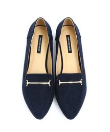 NATURAL BEAUTY BASIC | メタルプレートフラットシューズ(バレエシューズ)