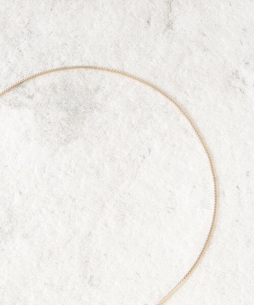 OPAQUE.CLIP（オペークドットクリップ）の「Y字リングスライドネックレス（ネックレス・レディース・ゴールド/シルバー・00）」の6枚目の写真