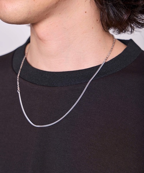 JUNRED（ジュンレッド）の「combination chain necklace（ネックレス・メンズ・シルバー・FREE）」の2枚目の写真