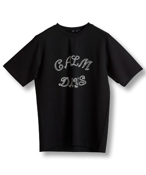 mt9202-CALMDAYSﾌﾟﾘﾝﾄC-N-T Tシャツ（Tシャツ/カットソー）｜NO ID.（ノーアイディ）