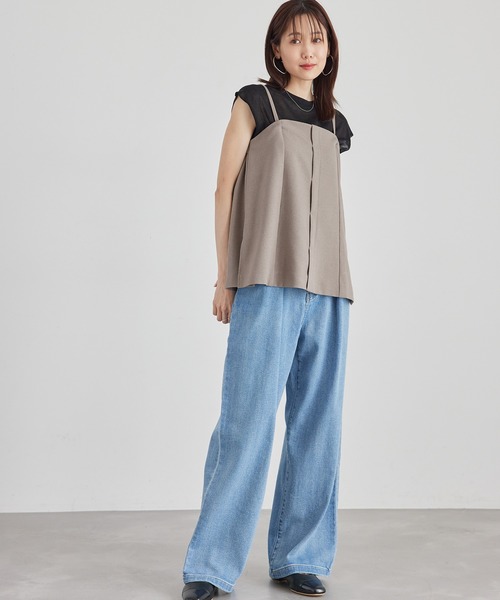 専用・ローマの休日　フェニックス　キャミソール　m ROPÉ PICNIC(ロペピクニック) / キャミソールビスチェ/セットアップ