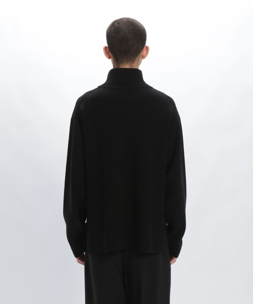 完売商品/STERNBERG/スーパーエクストラファインメリノクルーリブニット STERNBERG スーパーエクストラファインメリノクルーリブニット