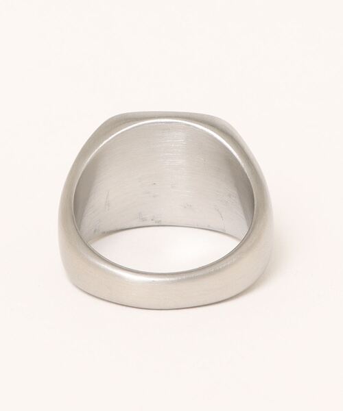 novice（ノーヴィス）の「【novice】Vintage Square Signet Ring［Stainless］（リング・メンズ・シルバー・FREE/19/14）」の7枚目の写真