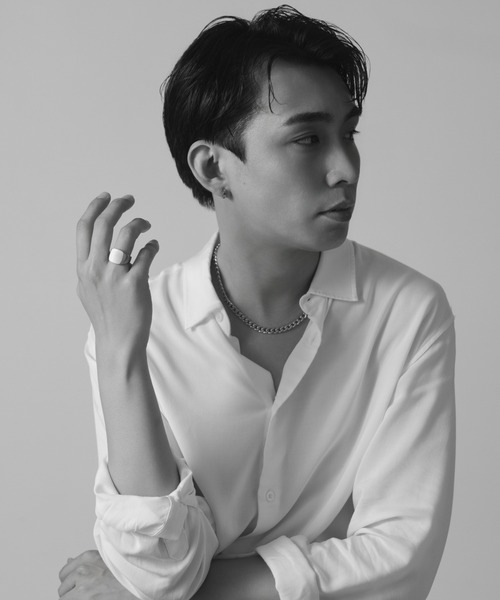 novice（ノーヴィス）の「【novice】Vintage Square Signet Ring［Stainless］（リング・メンズ・シルバー・FREE/19/14）」の4枚目の写真