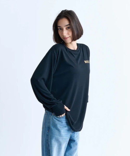 ROXY（ロキシー）の「SURF OASIS/ロキシーバックプリント長袖ロンT（Tシャツ/カットソー・レディース・ブラック/ホワイト/オレンジ/ブラック系その他・MEDIUM/LARGE/SMALL）」の12枚目の写真