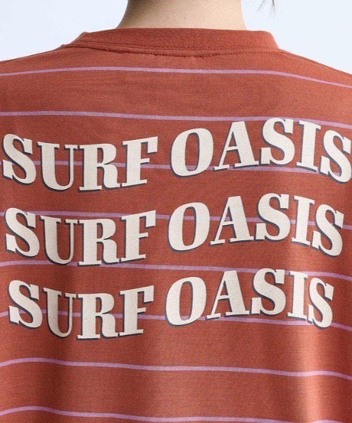 ROXY（ロキシー）の「SURF OASIS/ロキシーバックプリント長袖ロンT（Tシャツ/カットソー・レディース・ブラック/ホワイト/オレンジ/ブラック系その他・MEDIUM/LARGE/SMALL）」の17枚目の写真