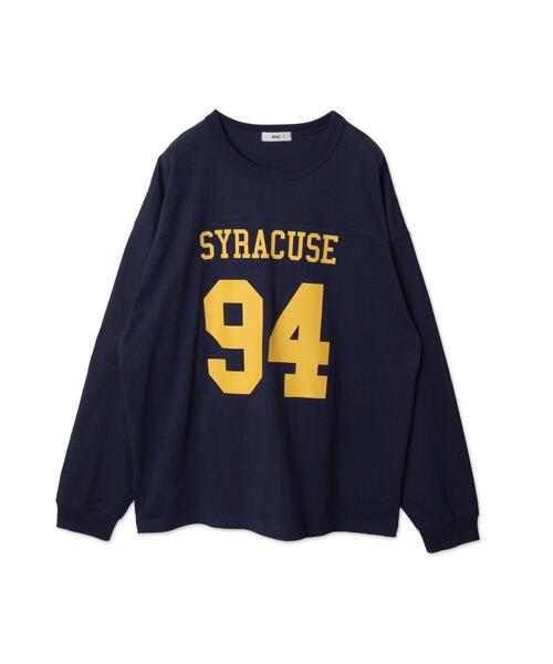 セール】WEGO/ナンバリングフットボールBIGロン T（Tシャツ