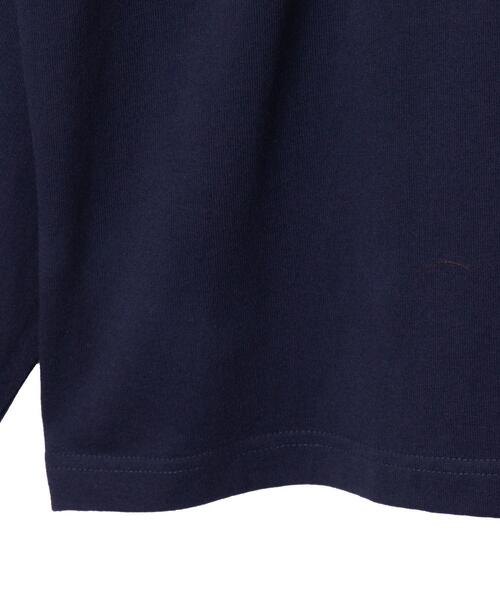 WEGO(ウィゴー)の「WEGO/ナンバリングフットボールBIGロン T(Tシャツ/カットソー・メンズ・ネイビー/オフホワイト/ダークグリーン・MEDIUM/LARGE)」の14枚目の写真