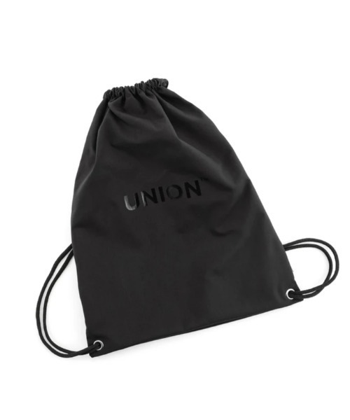 UNION ブラックバックパック A4 ファッション PORTER UNION