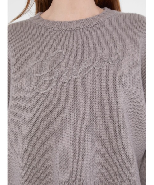 Guess（ゲス）の「GUESS Originals Vintage Graphic Sweater セーター レディース（ニット/セーター・レディース・ブラック/ワインレッド/グレー系その他・SMALL/X-SMALL/MEDIUM）」の6枚目の写真