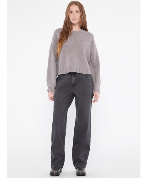 Guess（ゲス）の「GUESS Originals Vintage Graphic Sweater セーター レディース（ニット/セーター・レディース・ブラック/ワインレッド/グレー系その他・SMALL/X-SMALL/MEDIUM）」の7枚目の写真