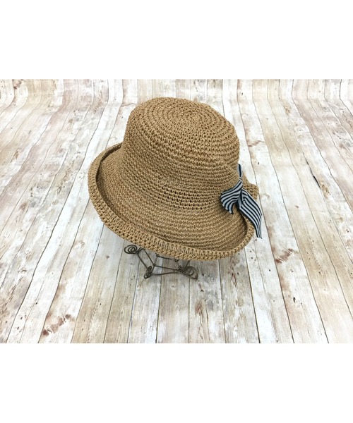 PLAYBOY（プレイボーイ）の「【完売】【Radellia】 リボンペーパークロッシェ（ハット・レディース・アイボリー/ホワイト/ベージュ・FREE）」の10枚目の写真