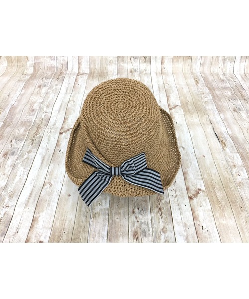 PLAYBOY（プレイボーイ）の「【完売】【Radellia】 リボンペーパークロッシェ（ハット・レディース・アイボリー/ホワイト/ベージュ・FREE）」の11枚目の写真