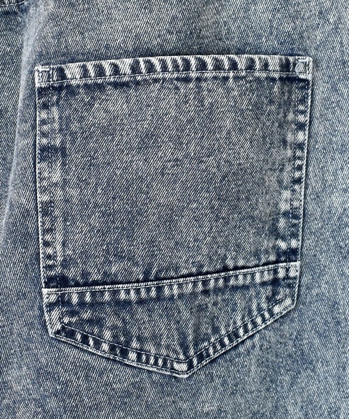 Anytime Songs（エニータイムソングス）の「vintage like loose fit tapered denim pants/ヴィンテージ ライク ルーズフィット テーパード デニムパンツ（デニムパンツ・メンズ・ブラック系その他/ケミカルウォッシュ/ブラック・M/L/XL）」の13枚目の写真