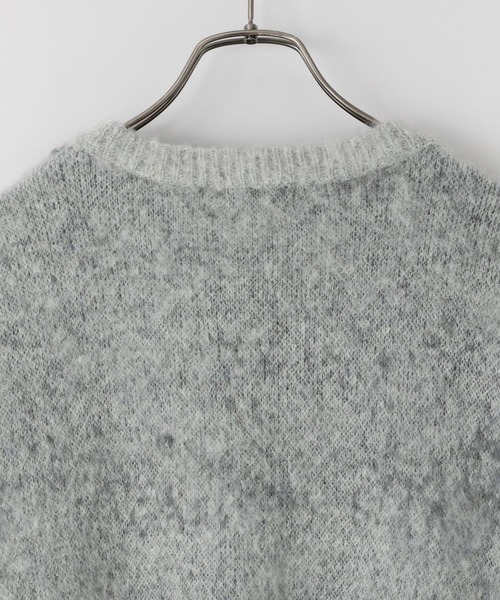 LOWRYS FARM（ローリーズファーム）の「アブストラクトジャガードニット 132883（ニット/セーター・メンズ・グリーン/グレー/ブルー・FREE）」の21枚目の写真