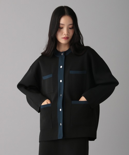 プロフ確認YU♡RI ★SALE★【極美品】イエナ ジャケットカーディガン フロントスナップカーディガン | Fukuyamaya | MASAHARU