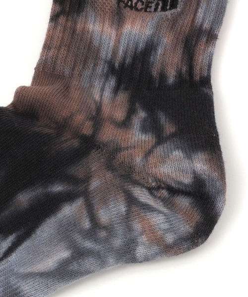 THE NORTH FACE(ザノースフェイス)の「【HEREIAM】THE NORTH FACE/Tie Dye CrewSox(ソックス/靴下・レディース・ネイビー/モカ/パープル・MEDIUM/SMALL)」の5枚目の写真