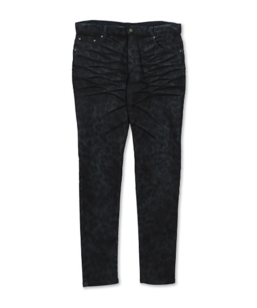 TORNADO MART（トルネードマート）の「TORNADO MART∴レオパードクリアフォイルスキニーデニム（デニムパンツ・メンズ・ネイビー・L/M/S/LL）」の18枚目の写真