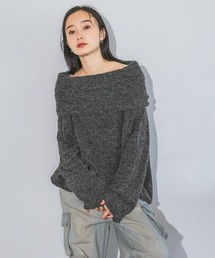 JEANASIS | 2WAYブークレオフショルプルオーバー/234325(Tシャツ/カットソー)