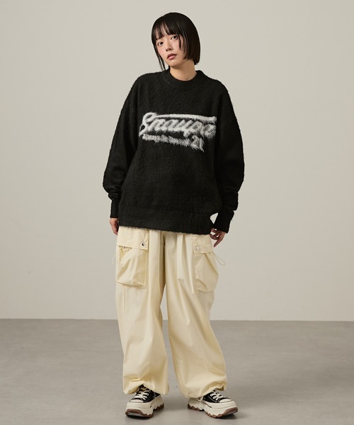 Snap club】モヘアライクグラフィックニット（ニット/セーター）｜Snap