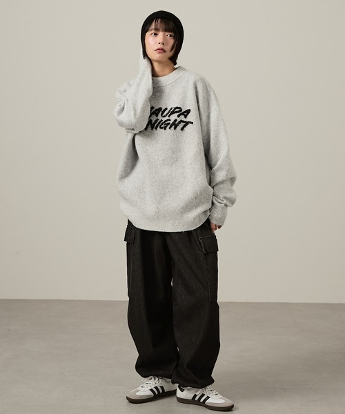 Snap club】モヘアライクグラフィックニット（ニット/セーター）｜Snap