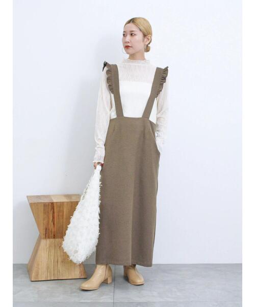 Samansa Mos2 blue（サマンサモスモスブルー）の「ふくれジャカードトートバッグ（ハンドバッグ・レディース・オフホワイト/ブラック・F）」の11枚目の写真