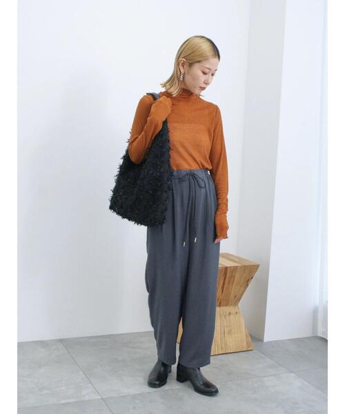 Samansa Mos2 blue（サマンサモスモスブルー）の「ふくれジャカードトートバッグ（ハンドバッグ・レディース・オフホワイト/ブラック・F）」の20枚目の写真