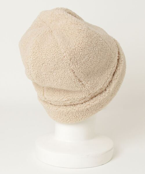Manhattan Portage(マンハッタンポーテージ)の「Manhattan Portage/マンハッタンポーテージ ビーニー BOA WATCH CAP MP301(ニットキャップ/ビーニー・メンズ・ブラック/ベージュ・FREE)」の3枚目の写真