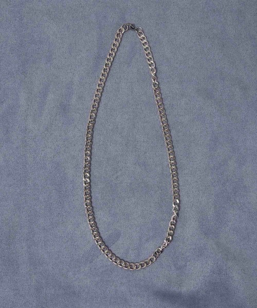 NOBLE PRODUCT(ノーブルプロダクツ)の「NOBLE PRODUCT スウェードライク クルーネックトレーナー ネックレス付き(スウェット・メンズ・ブルー/チャコールグレー/アイボリー・M/XL/L)」の14枚目の写真
