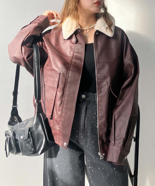 専用出品☆フランフランアースラコスメボックス＆アズノウアズつけ襟2点セット AS KNOW AS plus（アズノゥアズプラス）の「◇取り外し可能 ファー衿