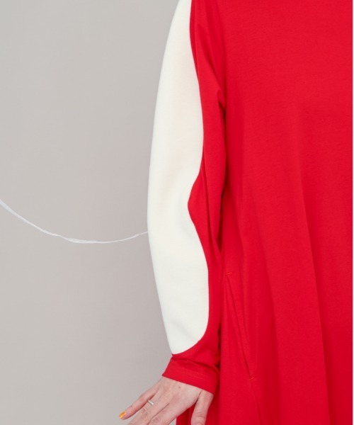 【セール】うねうねスリーブワンピース(ワンピース)|unica(ユニカ) 【セール】うねうねスリーブワンピース(ワンピース)|unica(ユニカ)